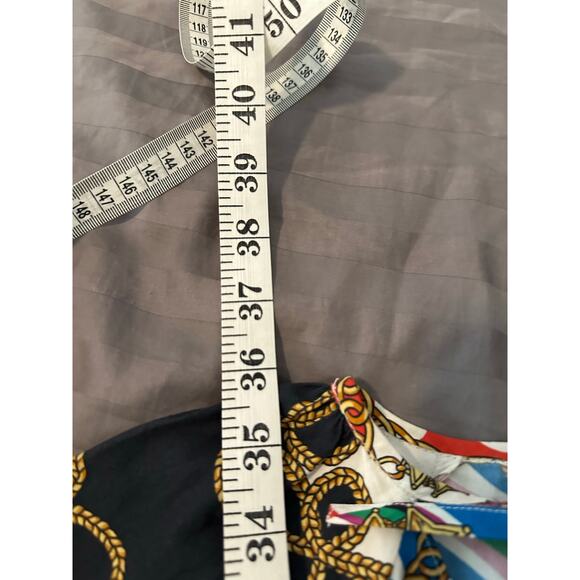 NWT RHODE Resort Anya Mini Dress Chain Print M - Picture 15 of 15